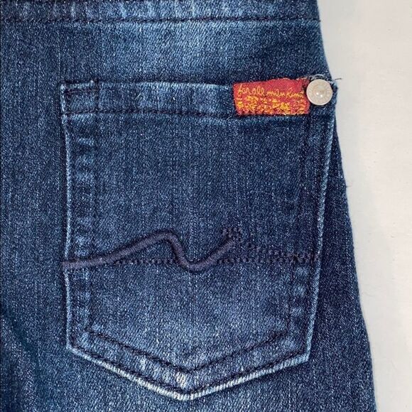 7 Seven For All Mankind 4T Jean Shorts - Picture 8 of 11